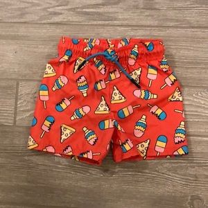 Cat and Jack 2T 🍕 🍦 Swim Trunks